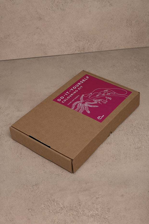 Gond Art Inspired DIY Colouring Kit