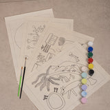 Gond Art Inspired DIY Colouring Kit