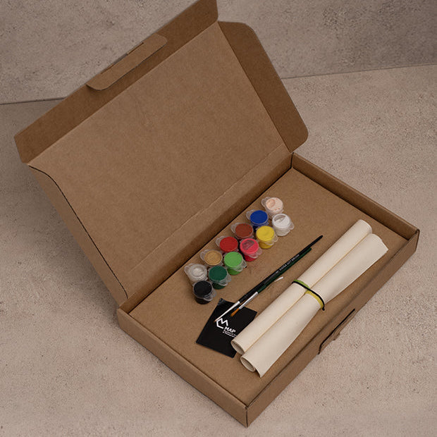 SH Raza's DIY Colouring Kit