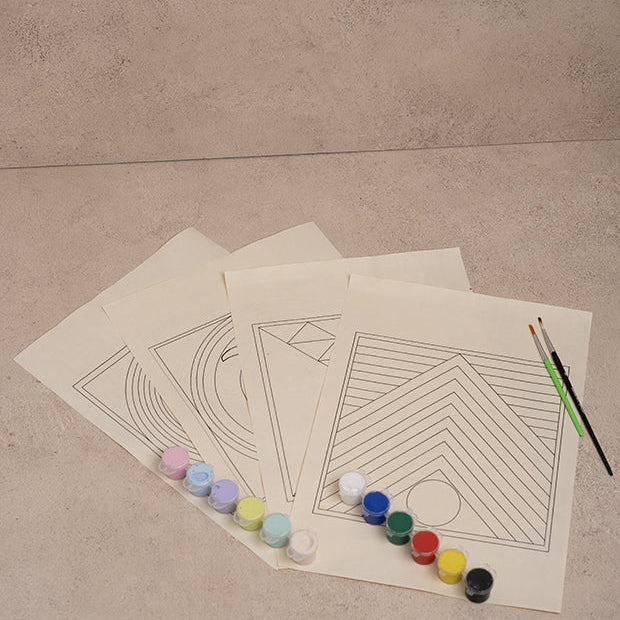 SH Raza's DIY Colouring Kit