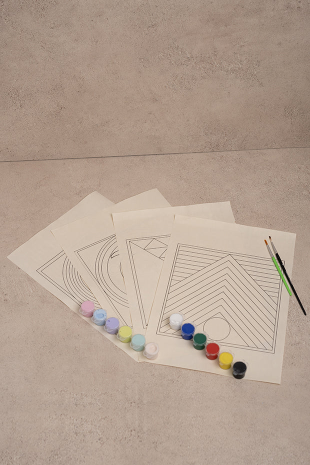 SH Raza's DIY Colouring Kit