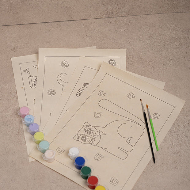 Jamini Roy's DIY Colouring Kit