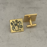 Jogen Flower Cuff Links