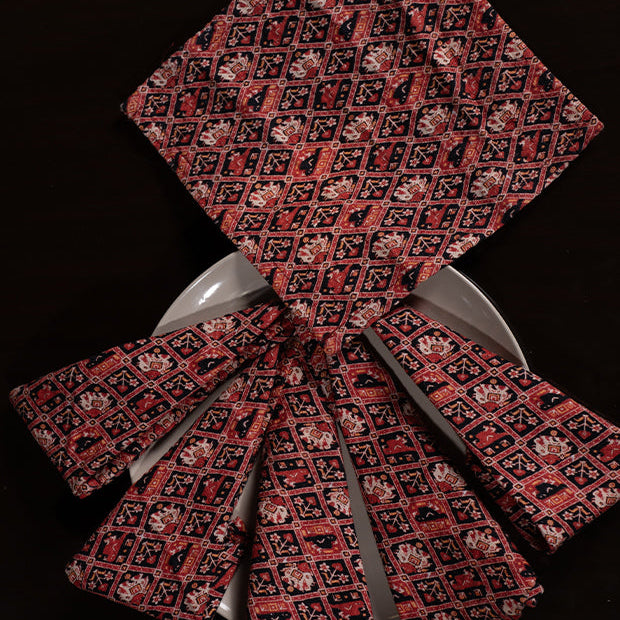 Ikat Print Inspired Cocktail Towels
