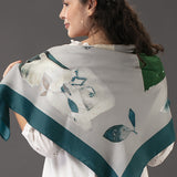 Chaitra Mood Square Silk Stole