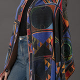SH Raza Universe Square Silk Stole