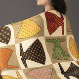 Bandhani Print Silk Stole