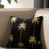 Gold Ashwin Velvet Cushion (Small)
