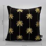 Gold Ashwin Velvet Cushion (Small)