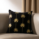 Gold Ashwin Velvet Cushion (Medium)