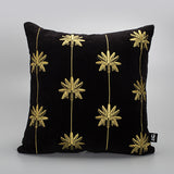 Gold Ashwin Velvet Cushion (Medium)