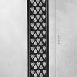 Baramasa Black Table Runner