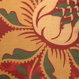 Yellow Flower Square Cushion