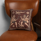 Mata Ni Pachedi Square Cushion