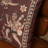 Mata Ni Pachedi Square Cushion