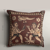 Mata Ni Pachedi Square Cushion