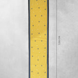Jamini Yellow Cow Lurex Table Runner