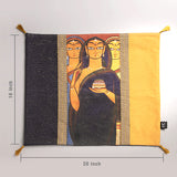 Jamini Three Women Rectangular Cushion