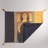 Jamini Three Women Rectangular Cushion