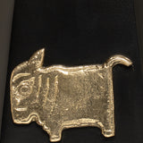 Jamini Cow Hexagonal Vase