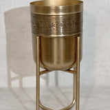 Ramayana Metal Planter With Stand