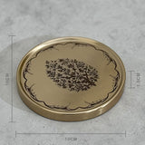 Ramayana Metal Coasters (Set Of 6)