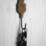 Paisley Pattern Wooden Wall Hook