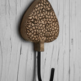 Bhadrapad Wooden Wall Hook