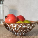 Ramayana Carved Bowl