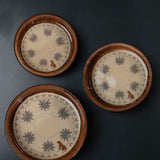 Ashwin Tree Enamel Bowls (Set Of 3)
