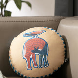 Nankushiya Peach Round Cushion
