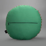 Jamini Cow Green Round Cushion
