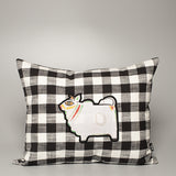 Jamini Cow Checked Cushion